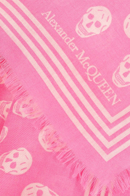 Alexander McQueen Scarfs Pink