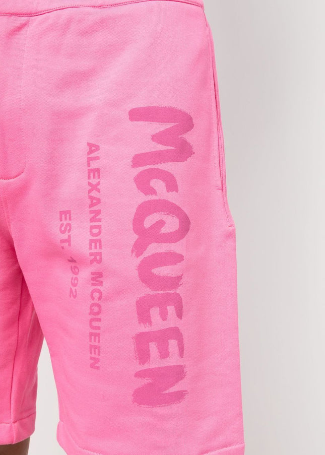 Alexander McQueen Shorts Pink