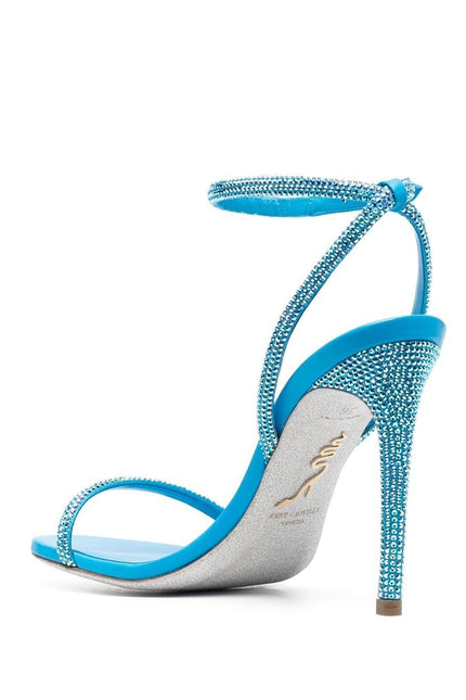 RENE' CAOVILLA Sandals Blue