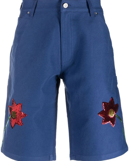 SKY HIGH FARM WORKWEAR Shorts Blue