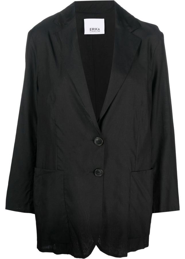 Erika Cavallini Semi-Couture Jackets Black