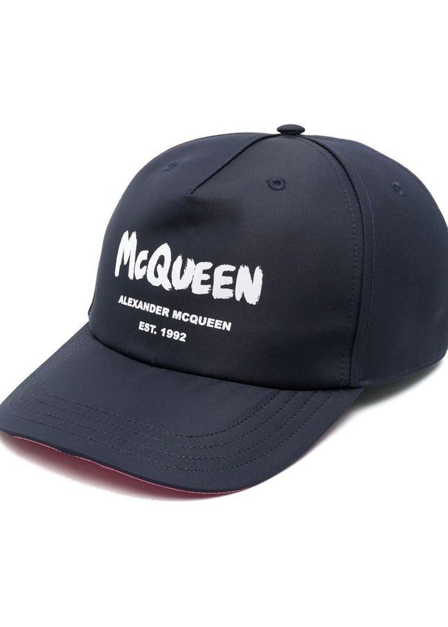 Alexander McQueen Hats Blue