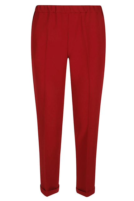 Alberto Biani Trousers Red