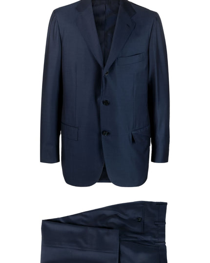 KITON PRE Suit Blue