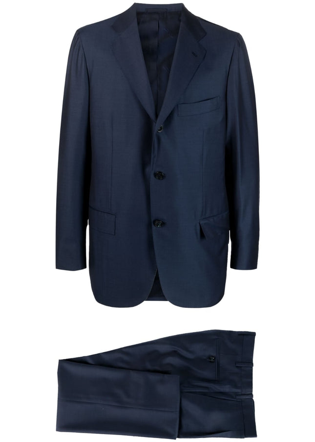 KITON PRE Suit Blue