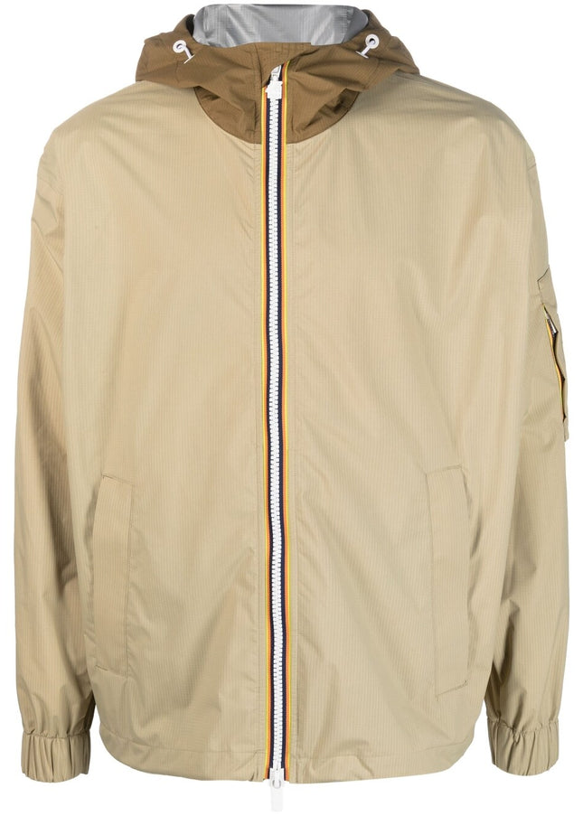 K-WAY R&D Coats Beige