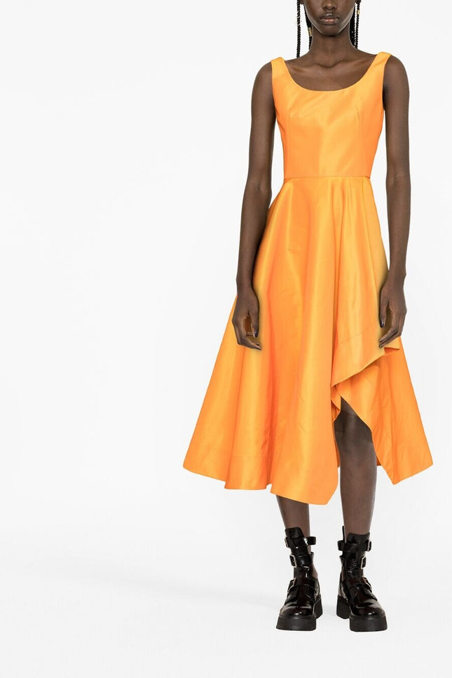 Alexander McQueen Dresses Orange