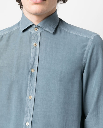 Boglioli Shirts Clear Blue