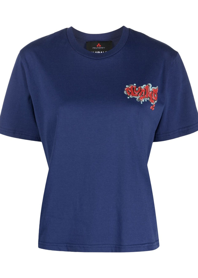 Peuterey T-shirts and Polos Blue