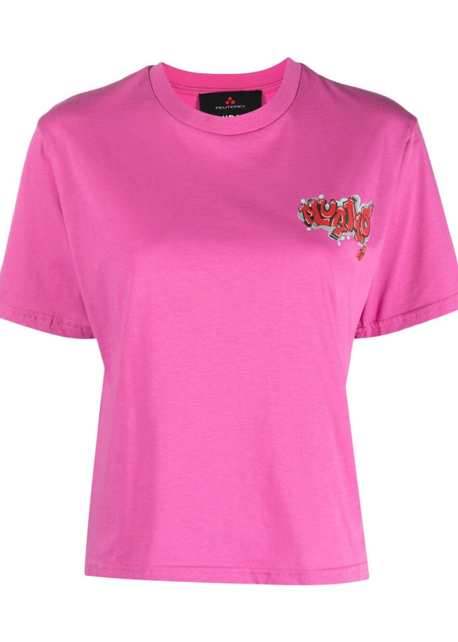 Peuterey T-shirts and Polos Pink