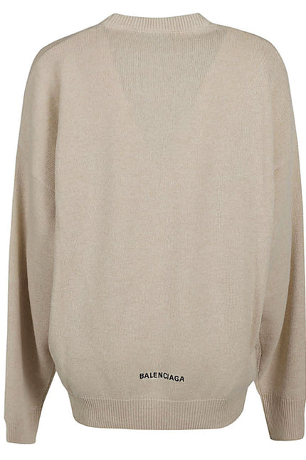 Balenciaga Sweaters Beige