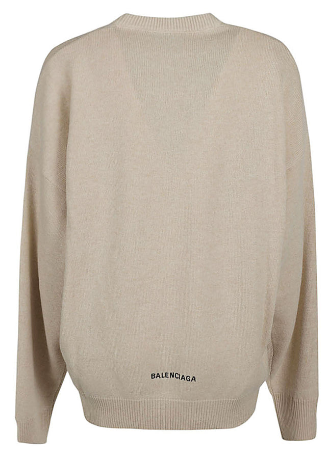 Balenciaga Sweaters Beige