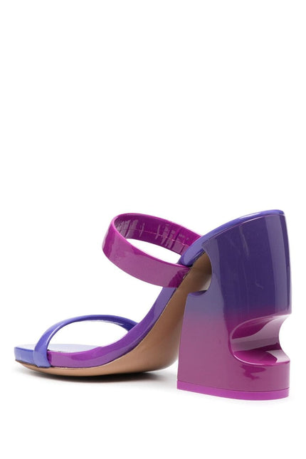 Off White Sandals Fuchsia