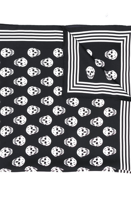 Alexander McQueen Scarfs Black