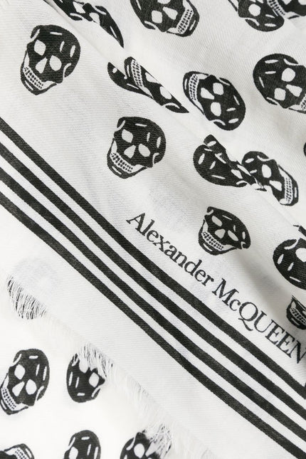 Alexander McQueen Scarfs White