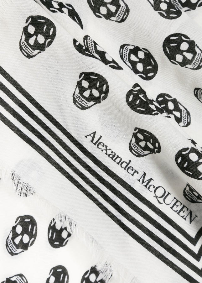 Alexander McQueen Scarfs White