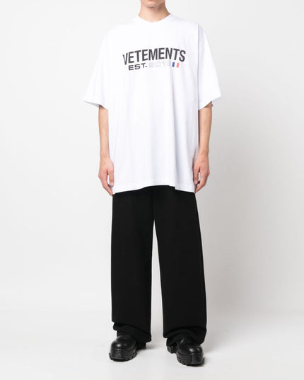 Vetements T-shirts and Polos White