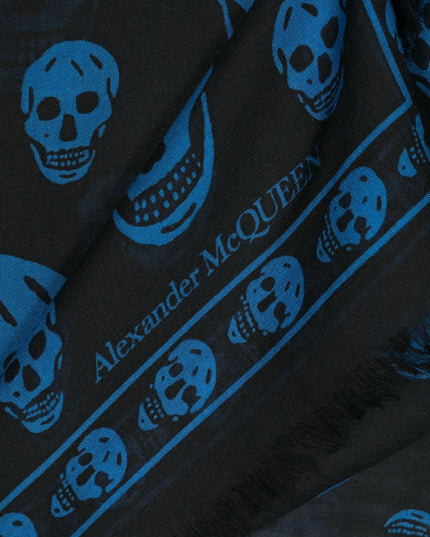 Alexander McQueen Scarfs Black