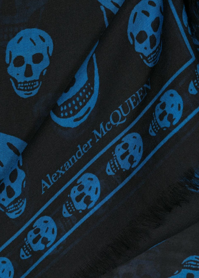 Alexander McQueen Scarfs Black