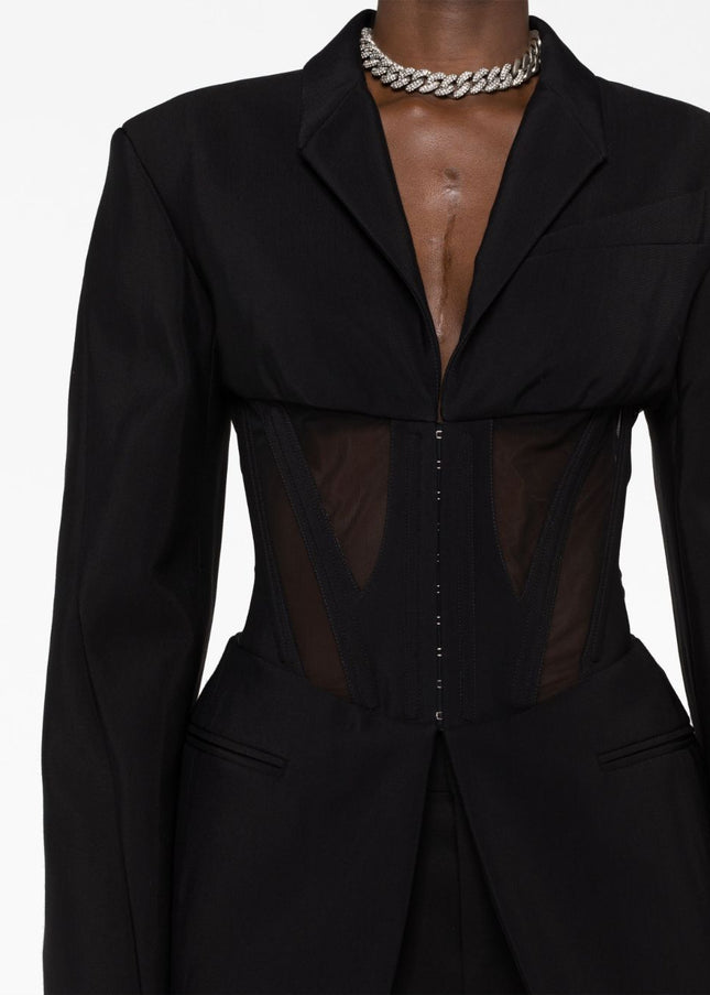 MUGLER Jackets Black