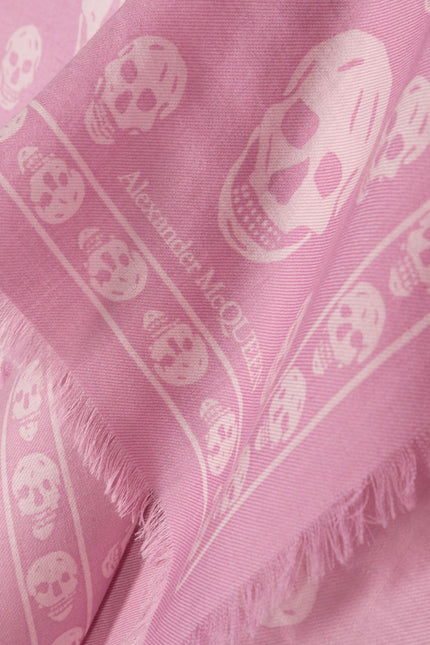 Alexander McQueen Scarfs Pink