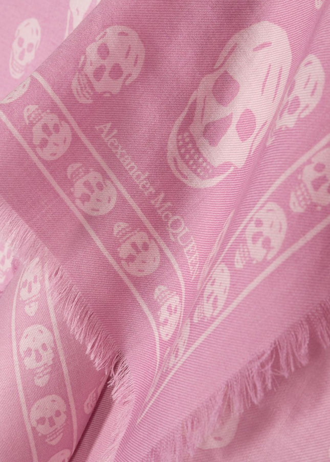 Alexander McQueen Scarfs Pink