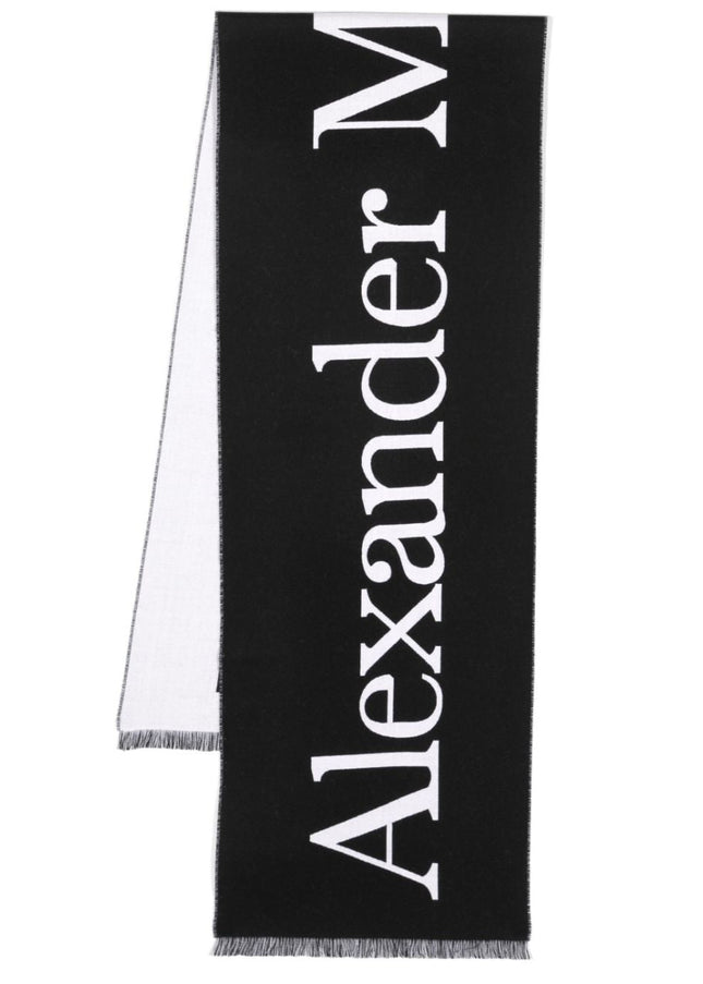 Alexander McQueen Scarfs Black