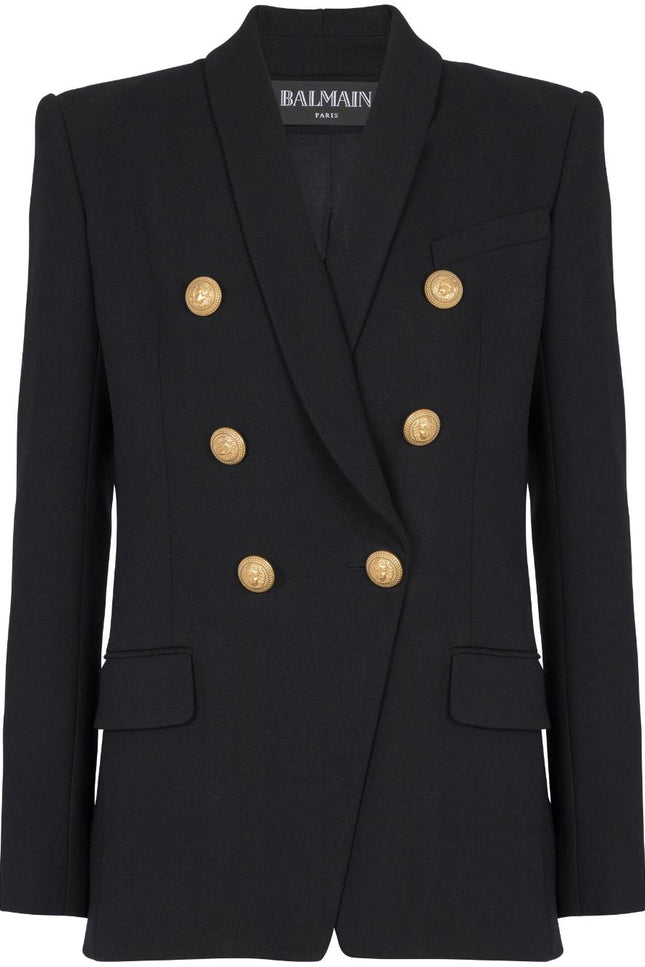 Balmain Jackets Black