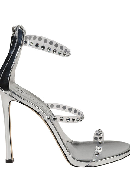 Giuseppe Zanotti Sandals Silver