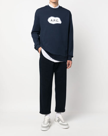 A.P.C. Sweaters Blue