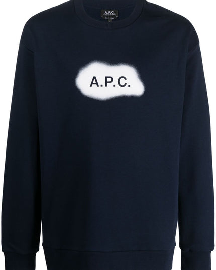 A.P.C. Sweaters Blue