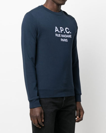 A.P.C. Sweaters Blue