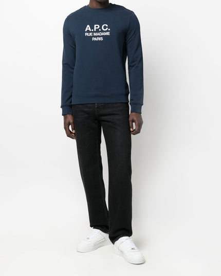 A.P.C. Sweaters Blue