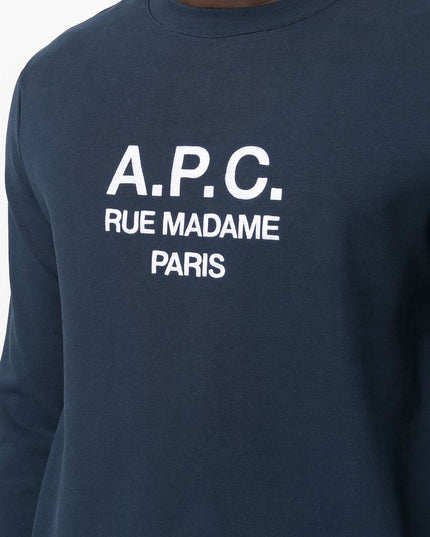 A.P.C. Sweaters Blue