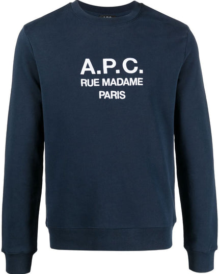 A.P.C. Sweaters Blue