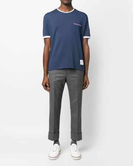 Thom Browne T-shirts and Polos Blue