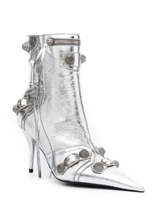 Balenciaga Boots Silver