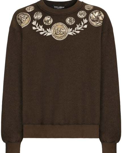 Dolce & Gabbana Sweaters Brown