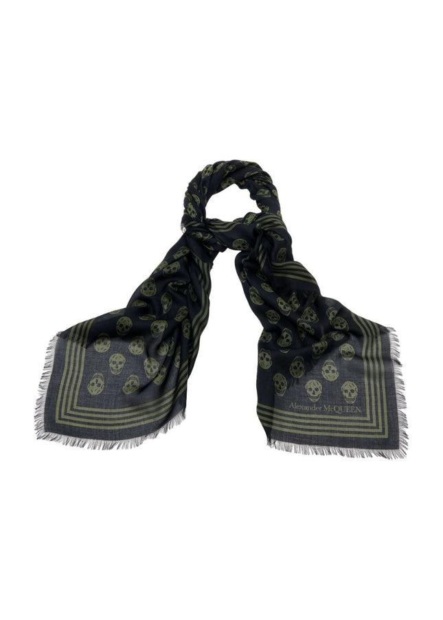 Alexander McQueen Scarfs Black