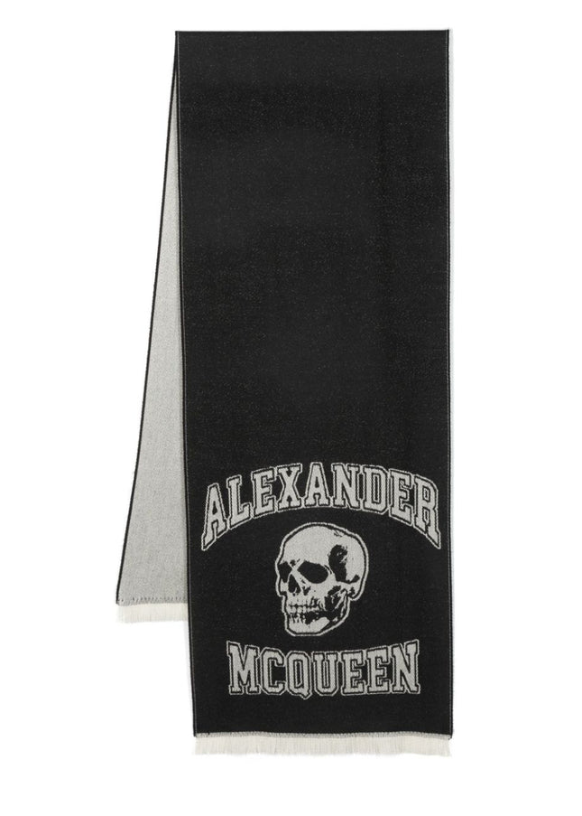 Alexander McQueen Scarfs Black