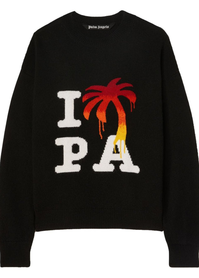 Palm Angels Sweaters Black