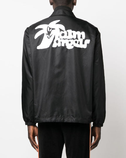 Palm Angels Jackets Black