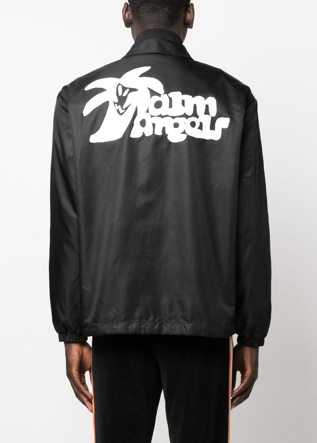 Palm Angels Jackets Black