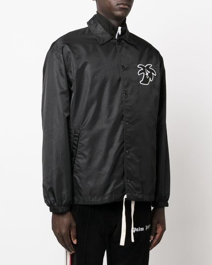 Palm Angels Jackets Black