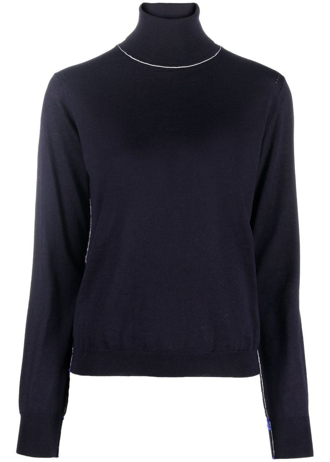 Maison Margiela Sweaters Blue