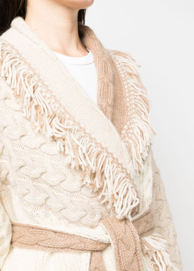 Alanui Sweaters Beige