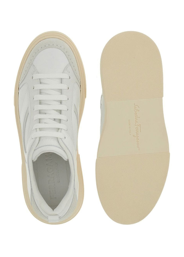 Ferragamo Sneakers White