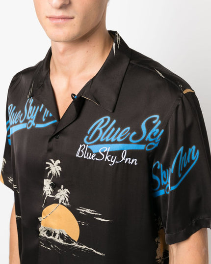 BLUE SKY INN Top Black