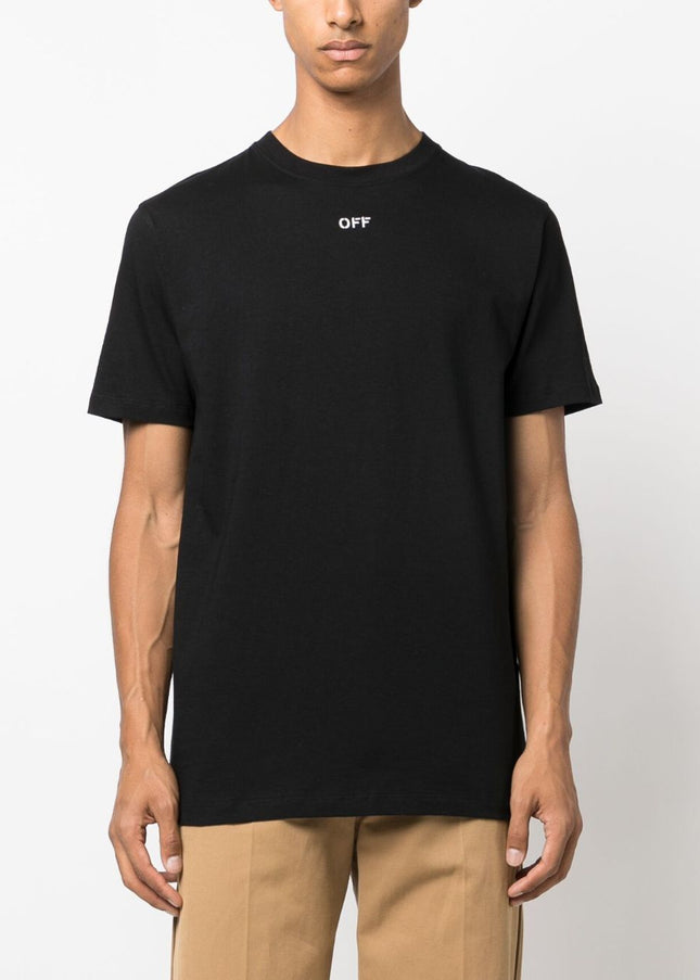 Off White T-shirts and Polos Black