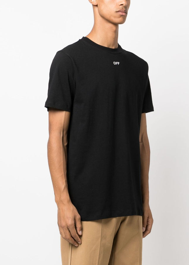 Off White T-shirts and Polos Black